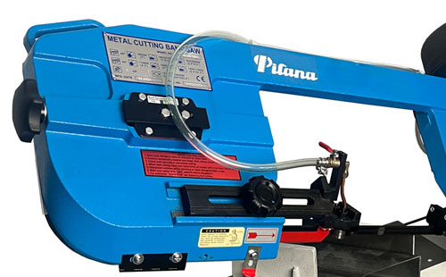 Fierăstrău cu bandă pentru metal PMS 180/300 MO-BIL pe roți Pilana